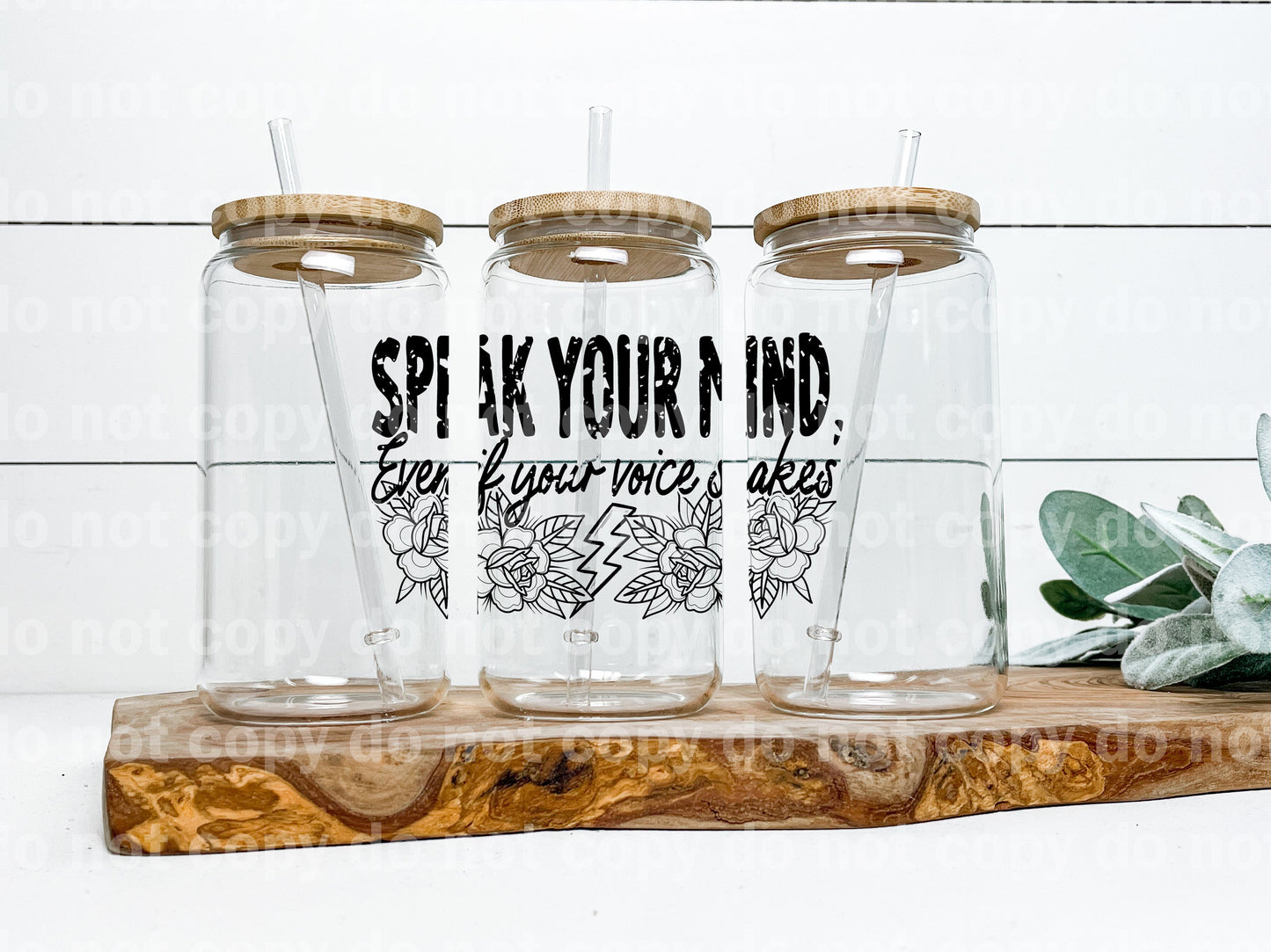 Speak Your Mind Even If Your Voice Shakes Black