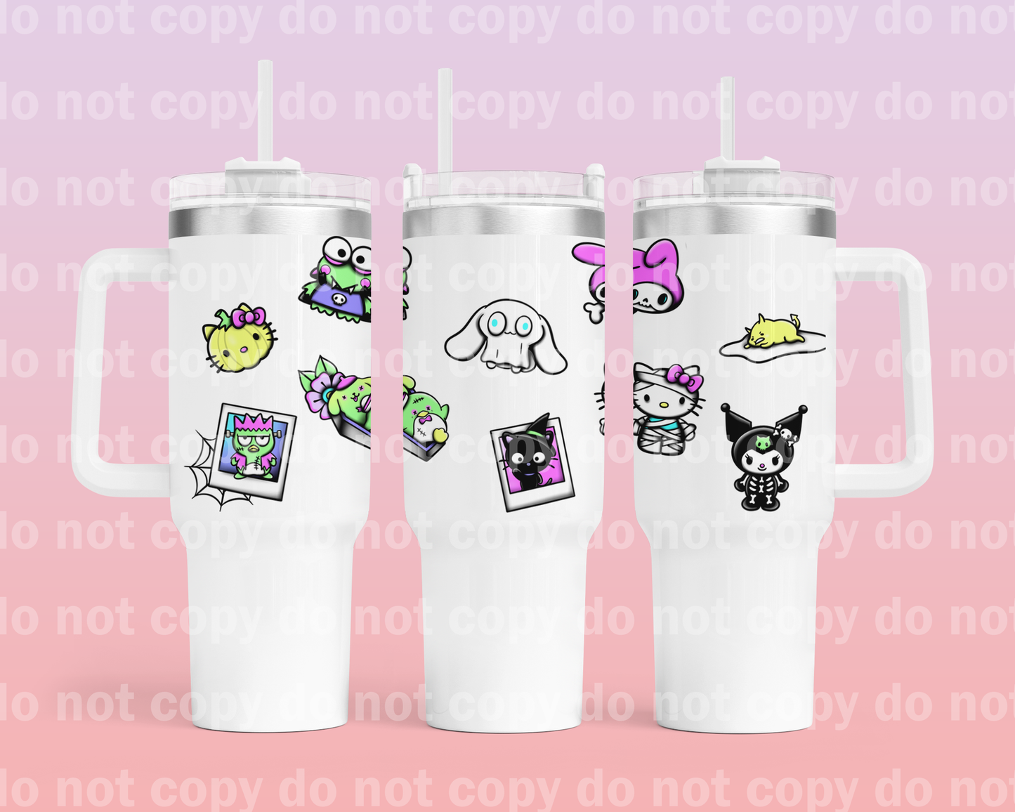 Spookrio Tatz 40oz Cup Wrap