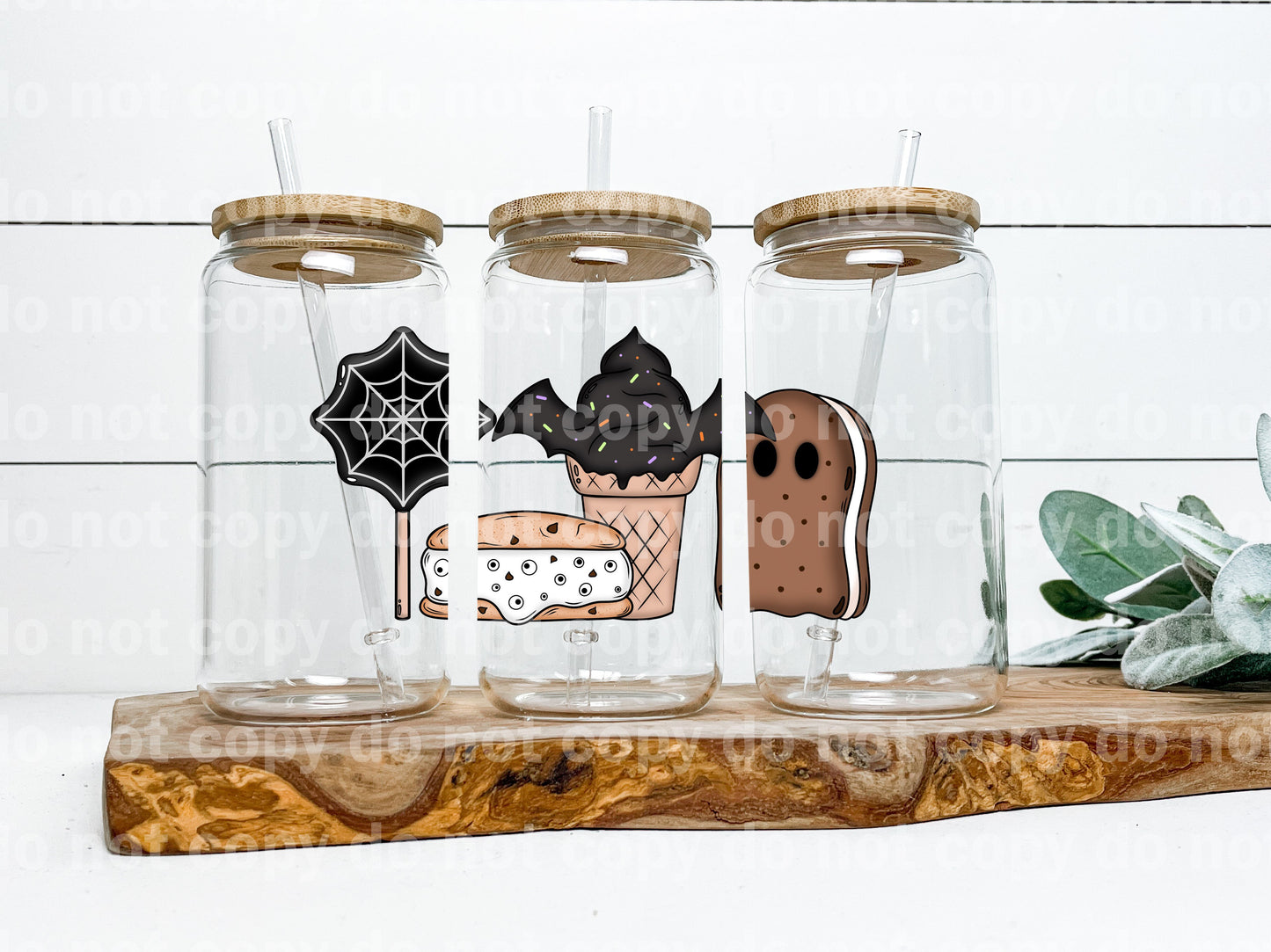 Murciélago helado espeluznante