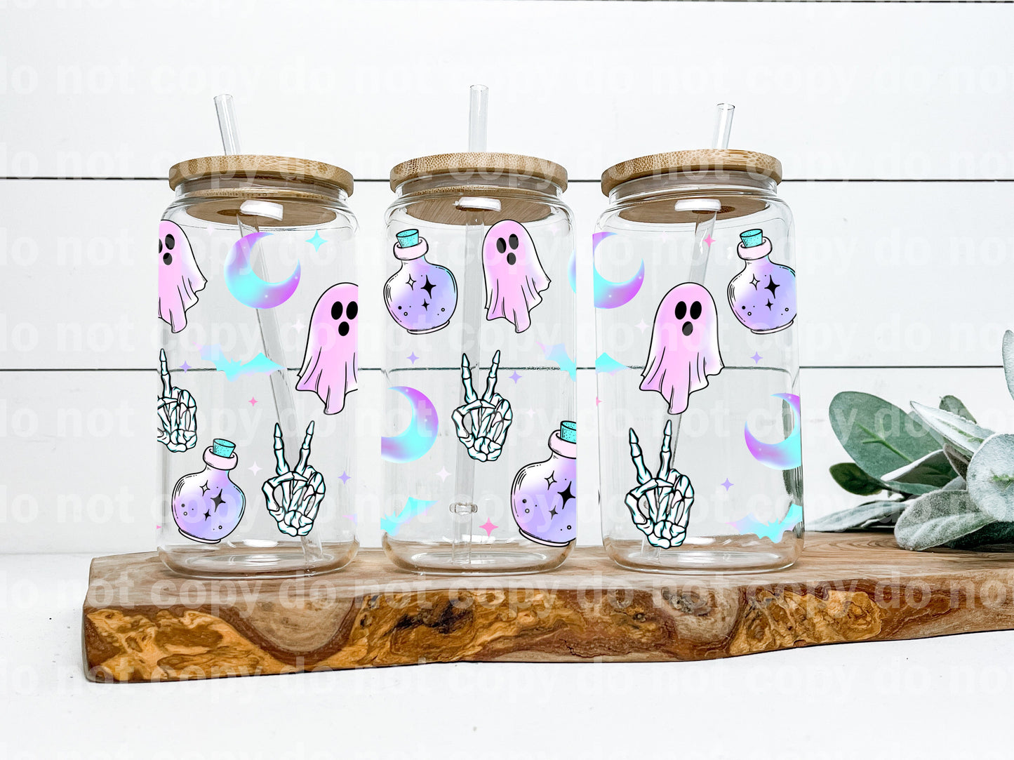 Spooky Pastel 16oz Cup Wrap