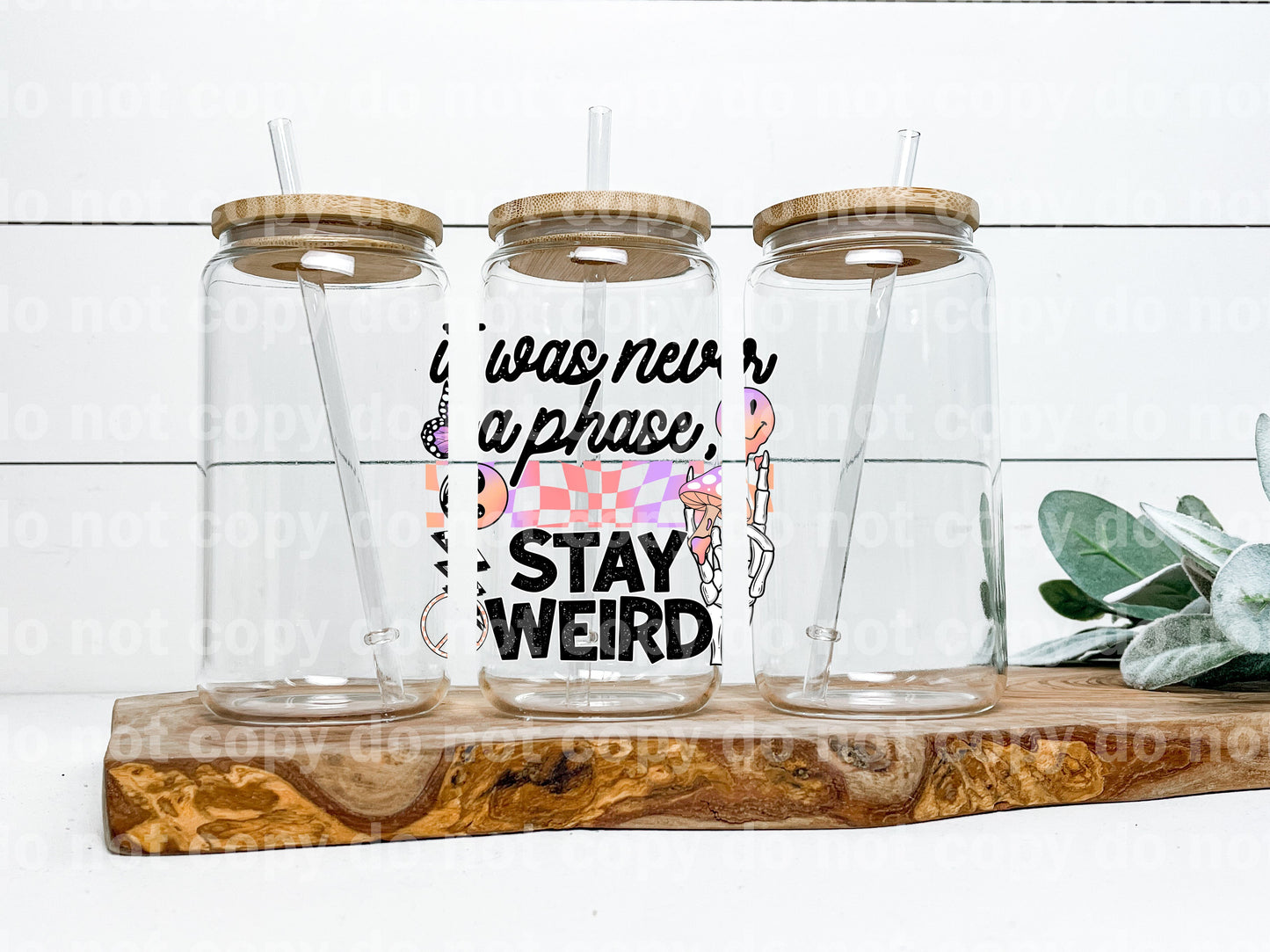 It Was Never A Phase Stay Weird Plaid