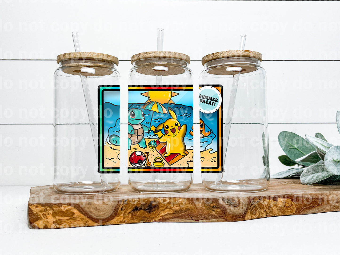 Summer Vacay Pocket Monsters Frame