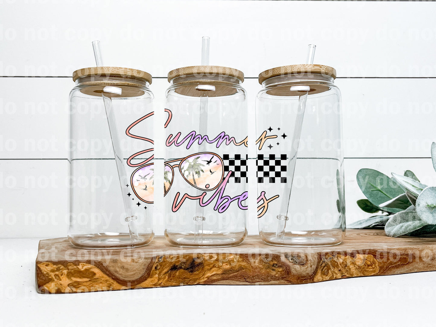 Gafas de sol Summer Vibes a cuadros