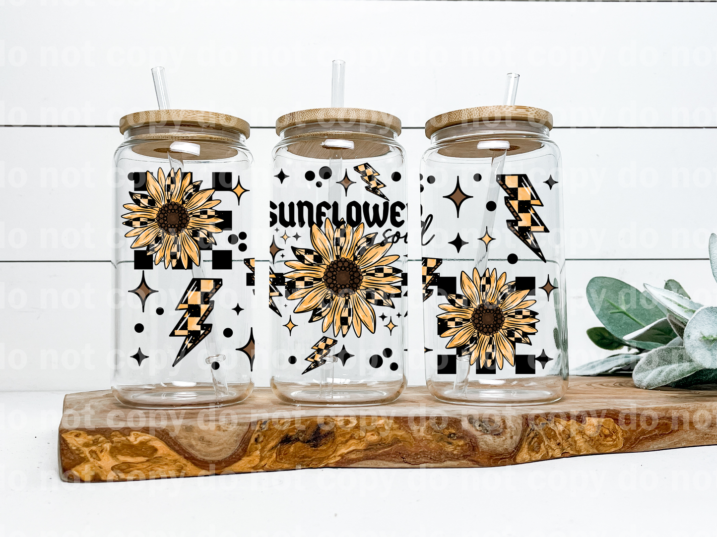 Sunflower Soul 16oz Cup Wrap