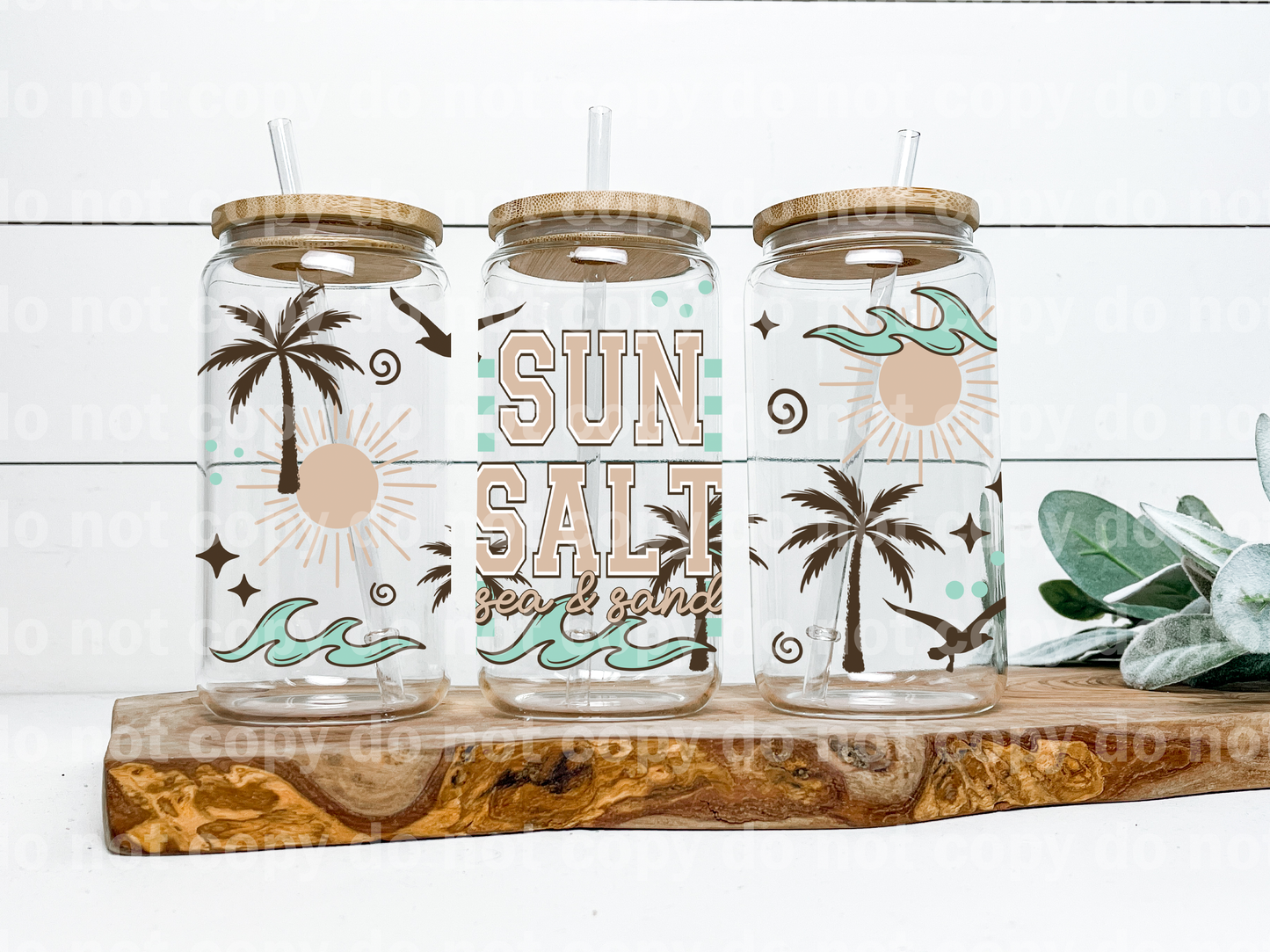 Sun Salt Sea And Sand 16oz Cup Wrap