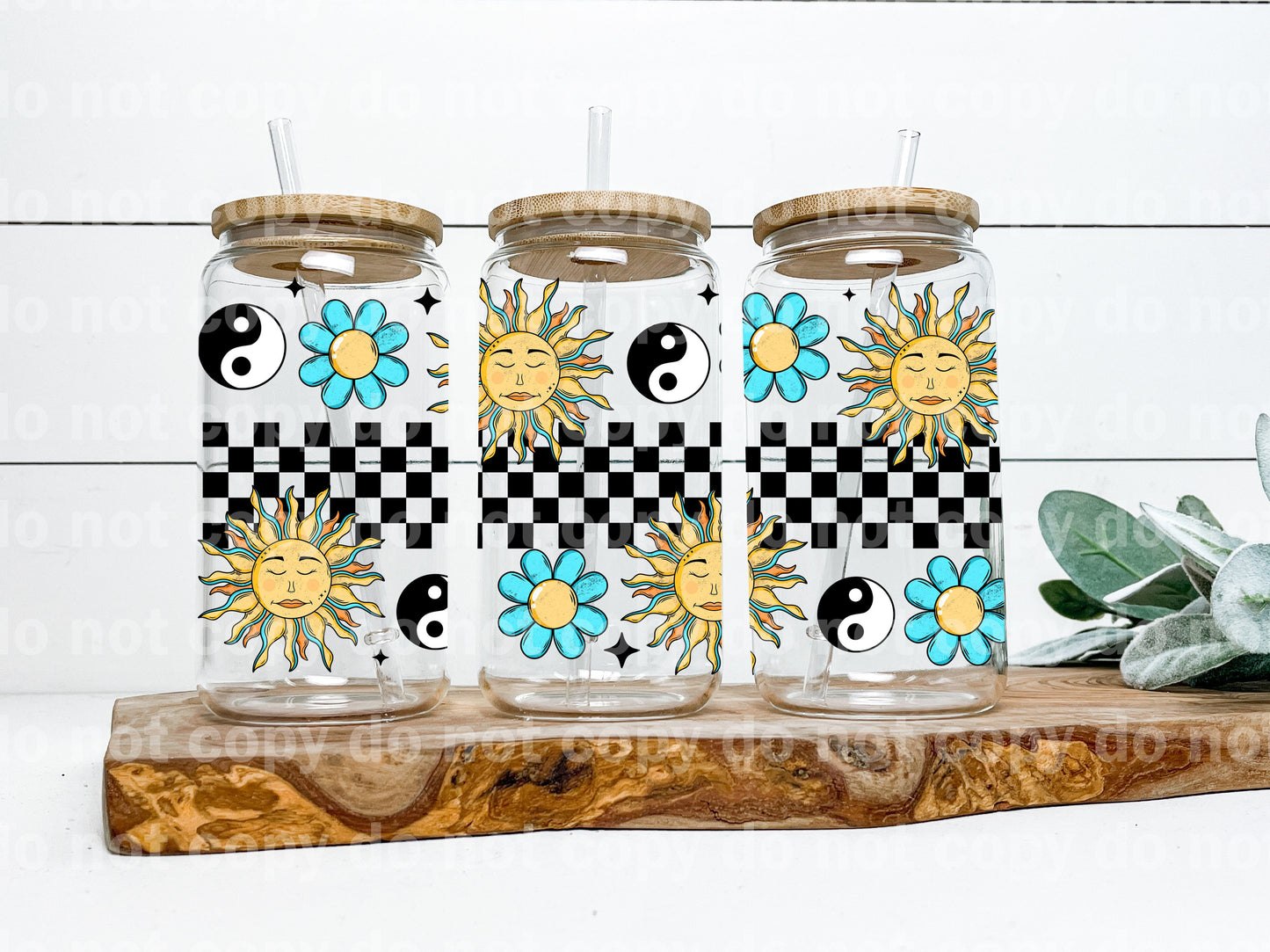Sun Yin Yang 16oz Cup Wrap