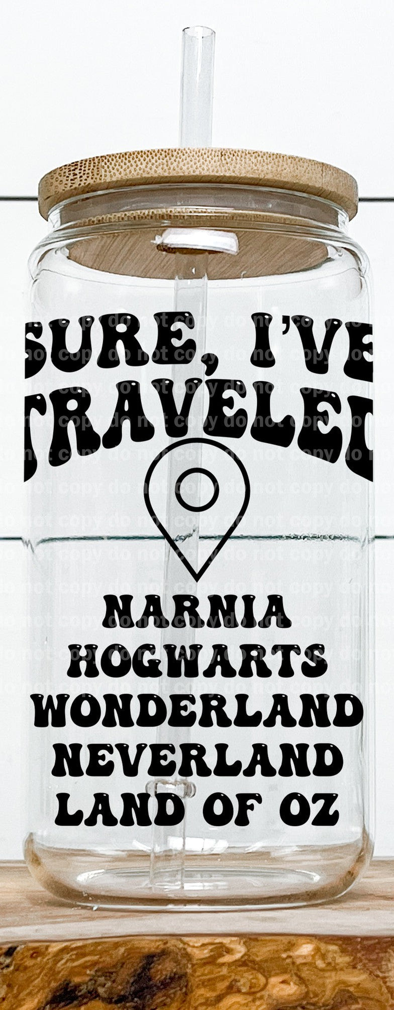 Sure I've Traveled Black Pin