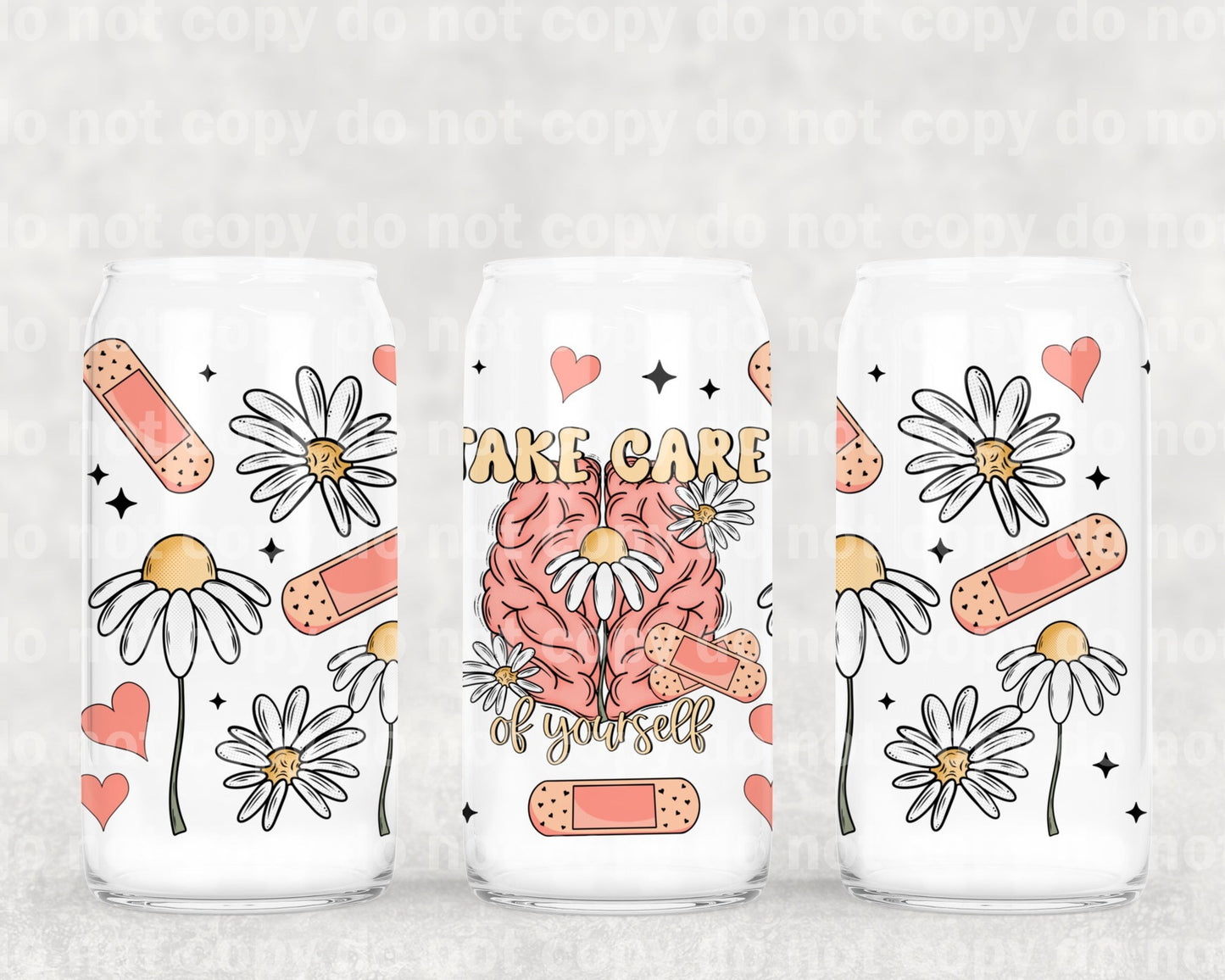 Take Care of Yourself 16oz Cup Wrap
