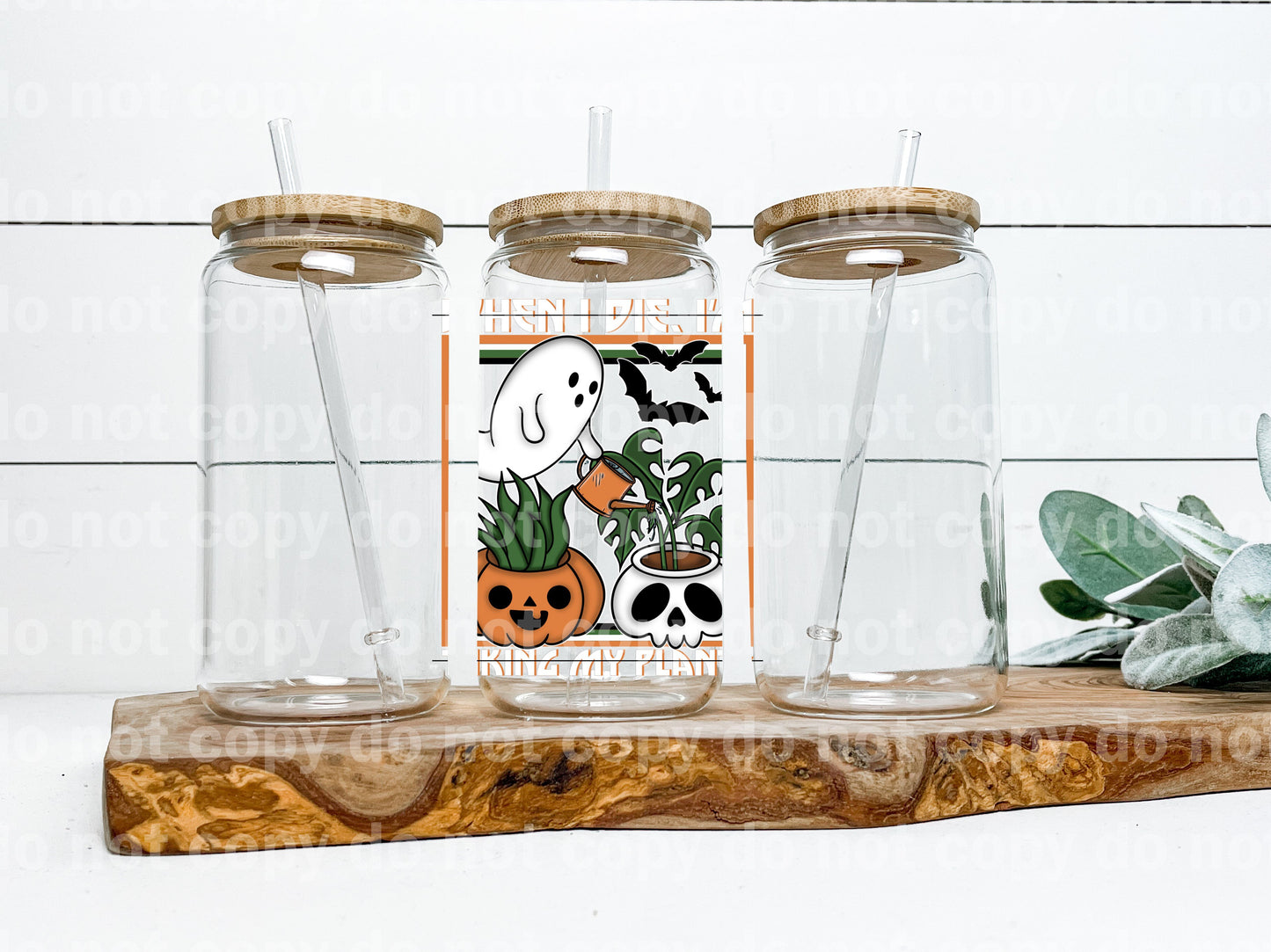 Cuando muera, me llevaré mis plantas Fuente blanca