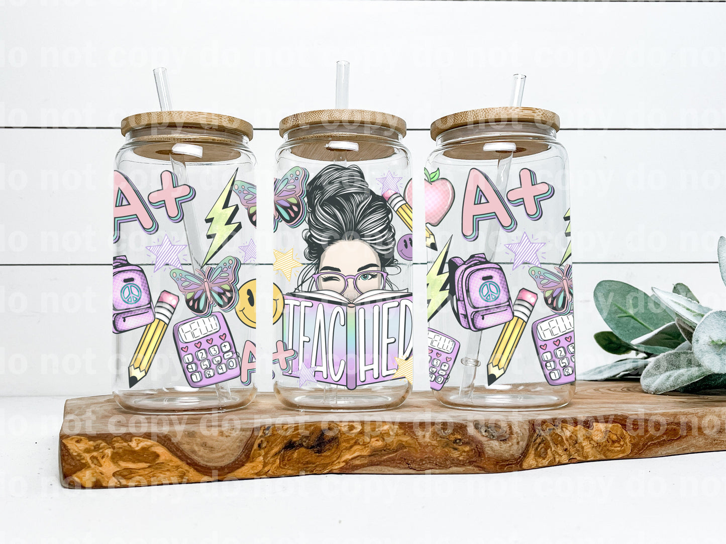 Teacher A Plus 16oz Cup Wrap