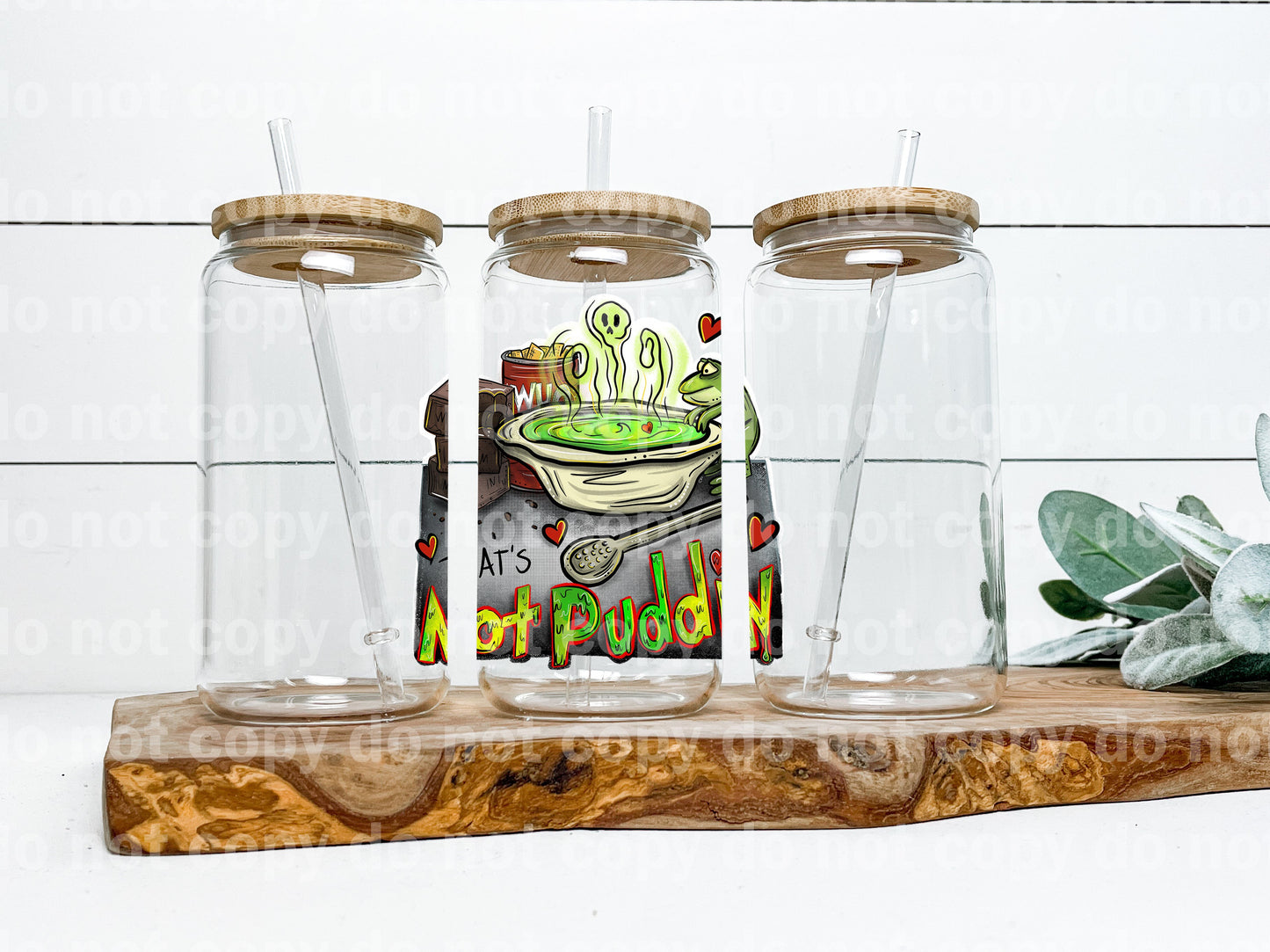 That's Not Puddin Decal 3.7 x 3.7