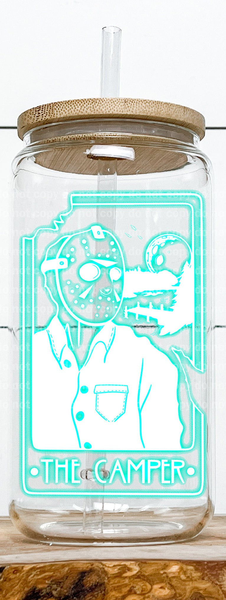 El campista de neón