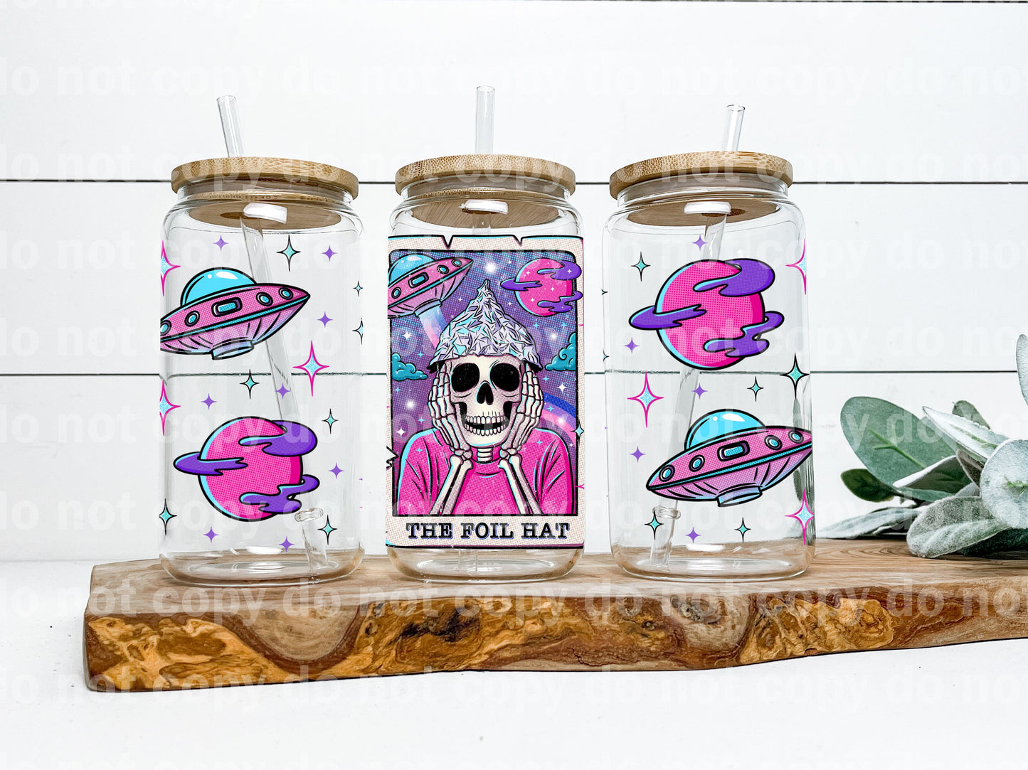 The Foil Hat 16oz Cup Wrap