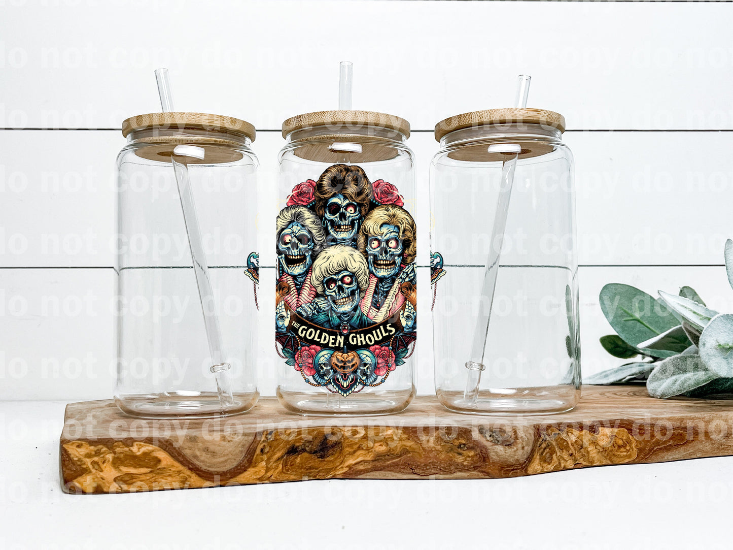 The Golden Ghouls Decal 4 x 4.5