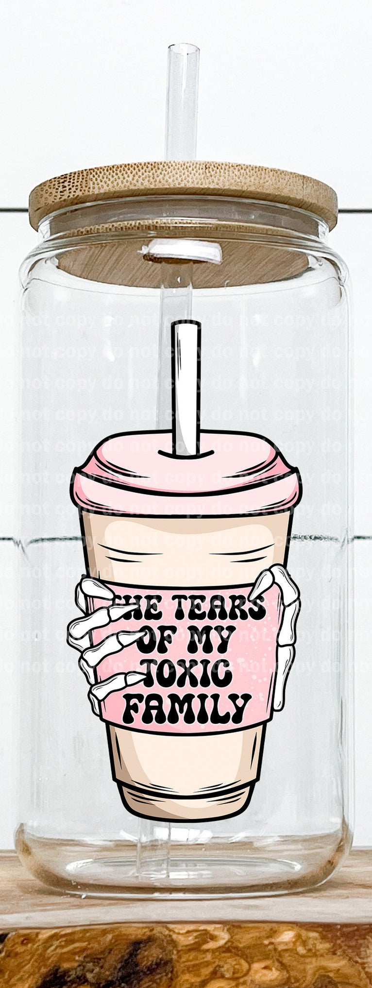 The Tears of My Toxic Family Skellie Hand