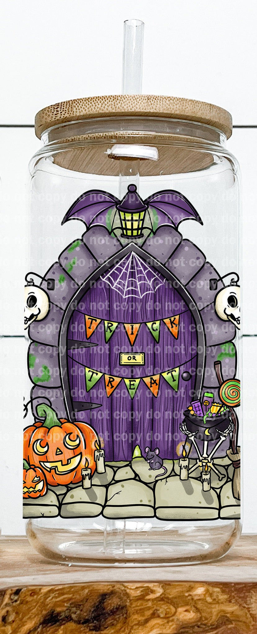 Trick or Treat Halloween Pumpkin