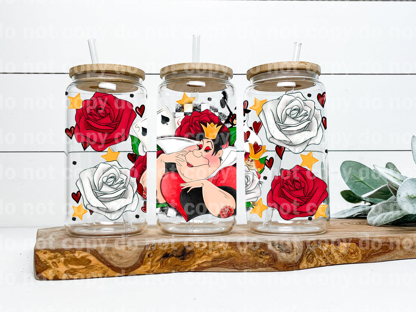 Queen Of Roses 16oz Cup Wrap