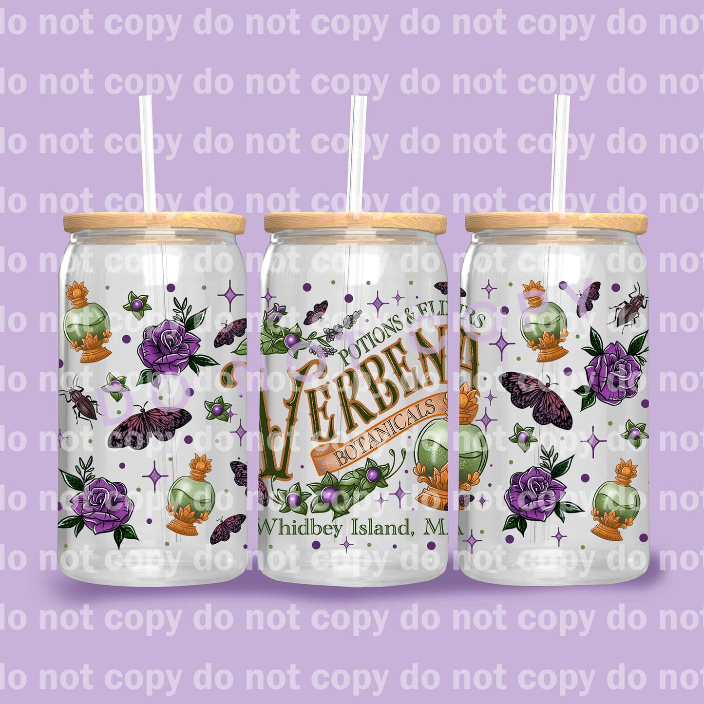 Verbena Botanicals 16oz Cup Wrap