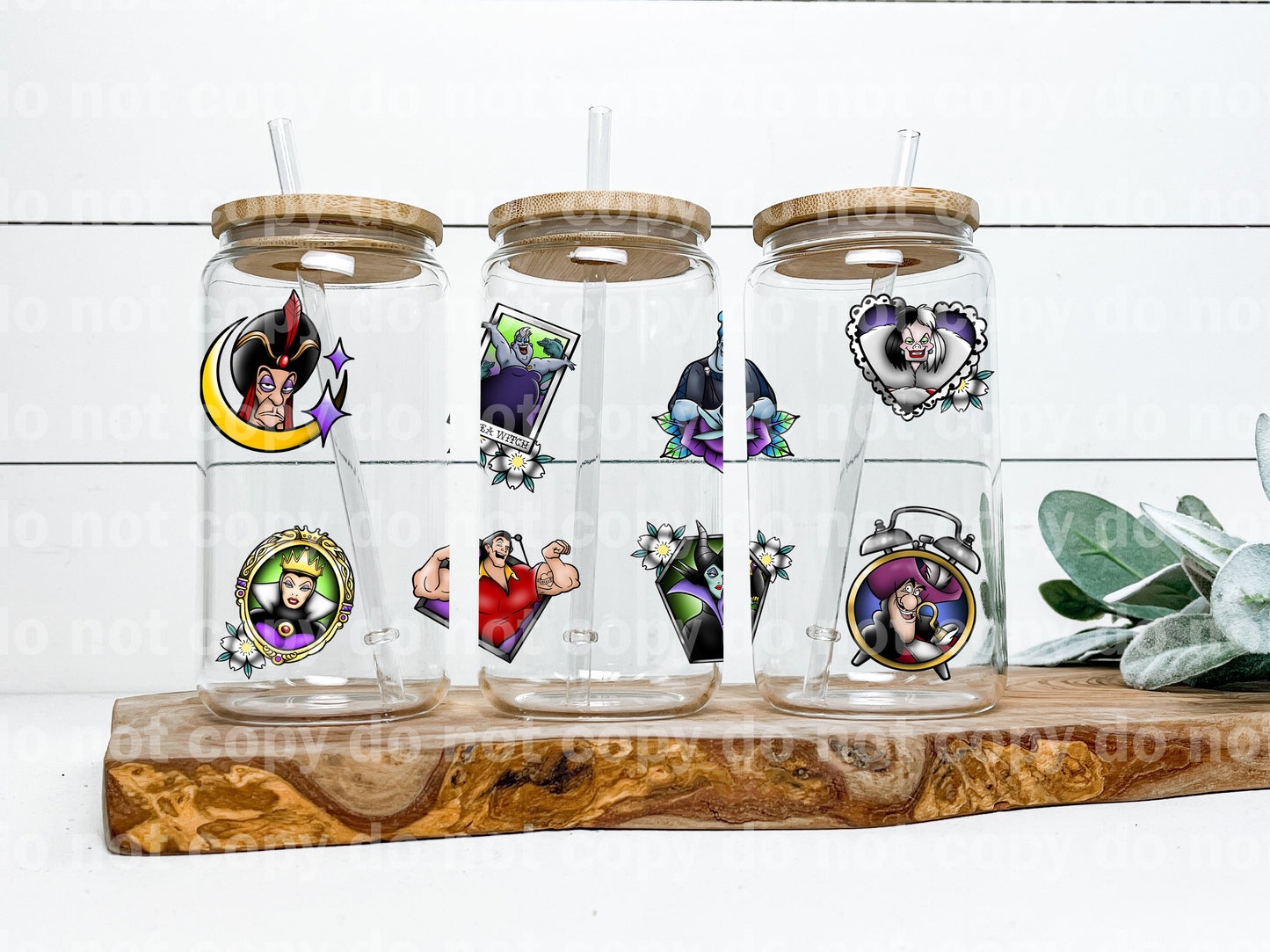 Villain Characters 16oz Cup Wrap