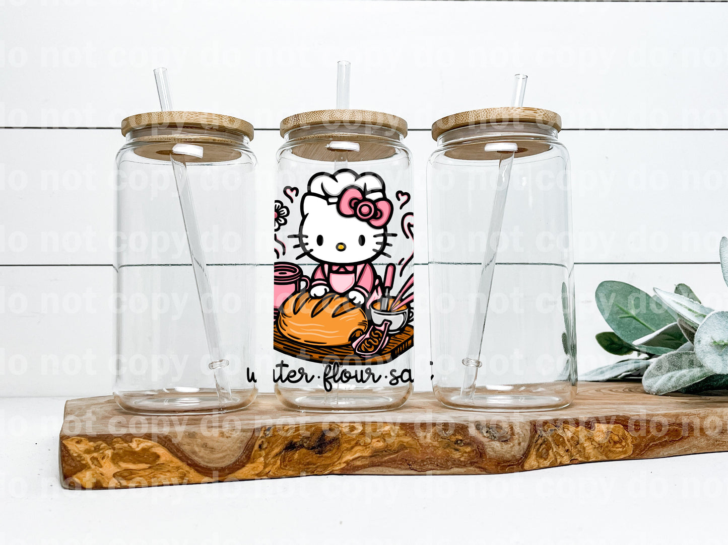 Water Flour Salt Baker Kitty