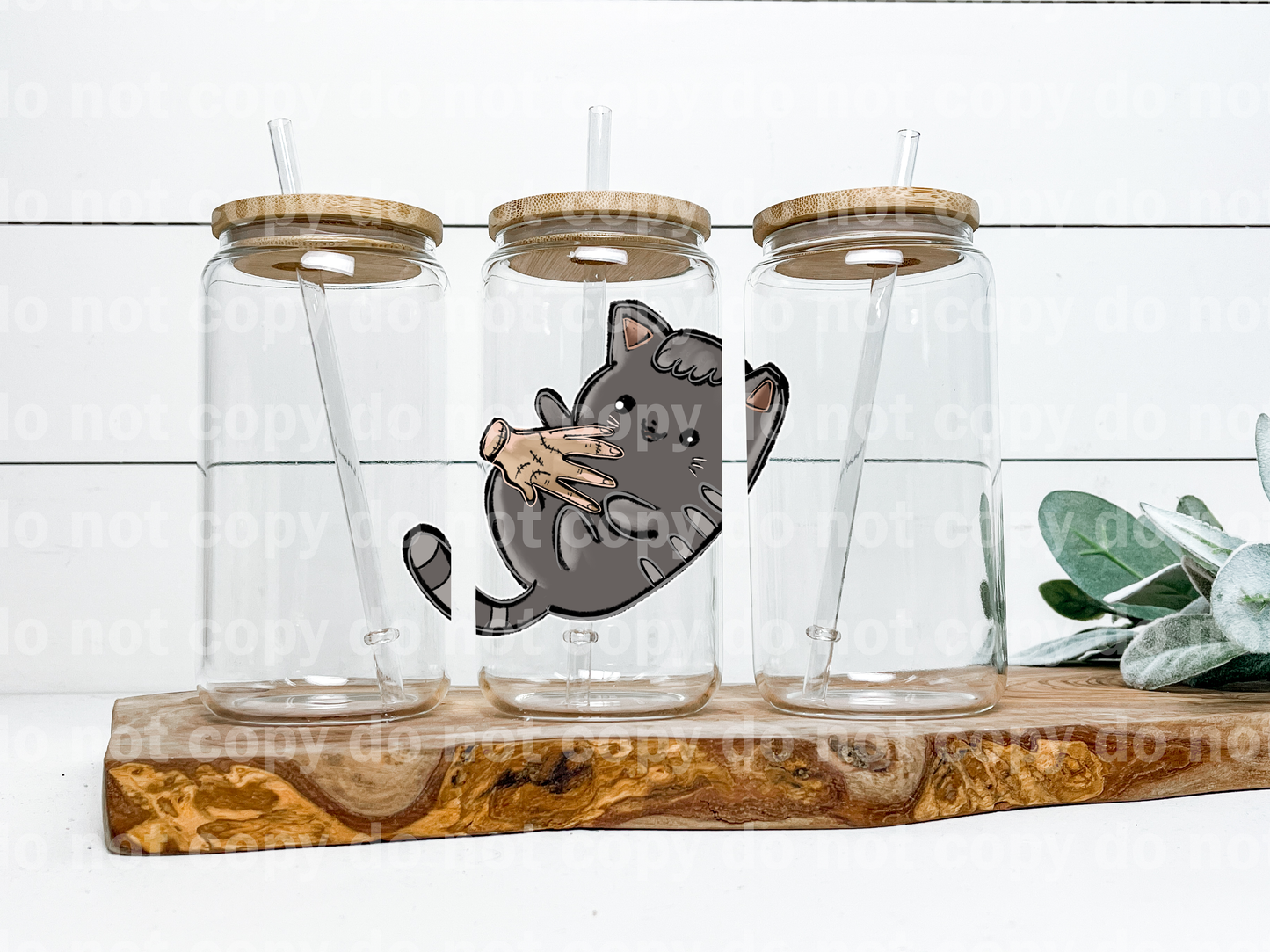 Wednesday Witchy Hand Kitty