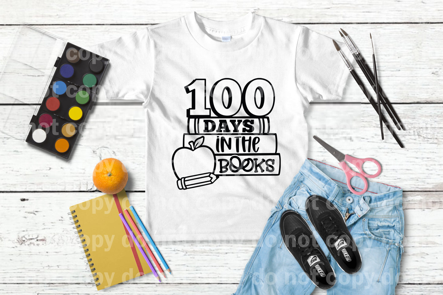 100 Days in the Books Dream Print or Sublimation Print