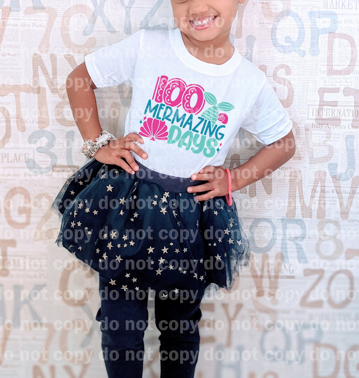 100 Mermazing Days Dream Print or Sublimation Print