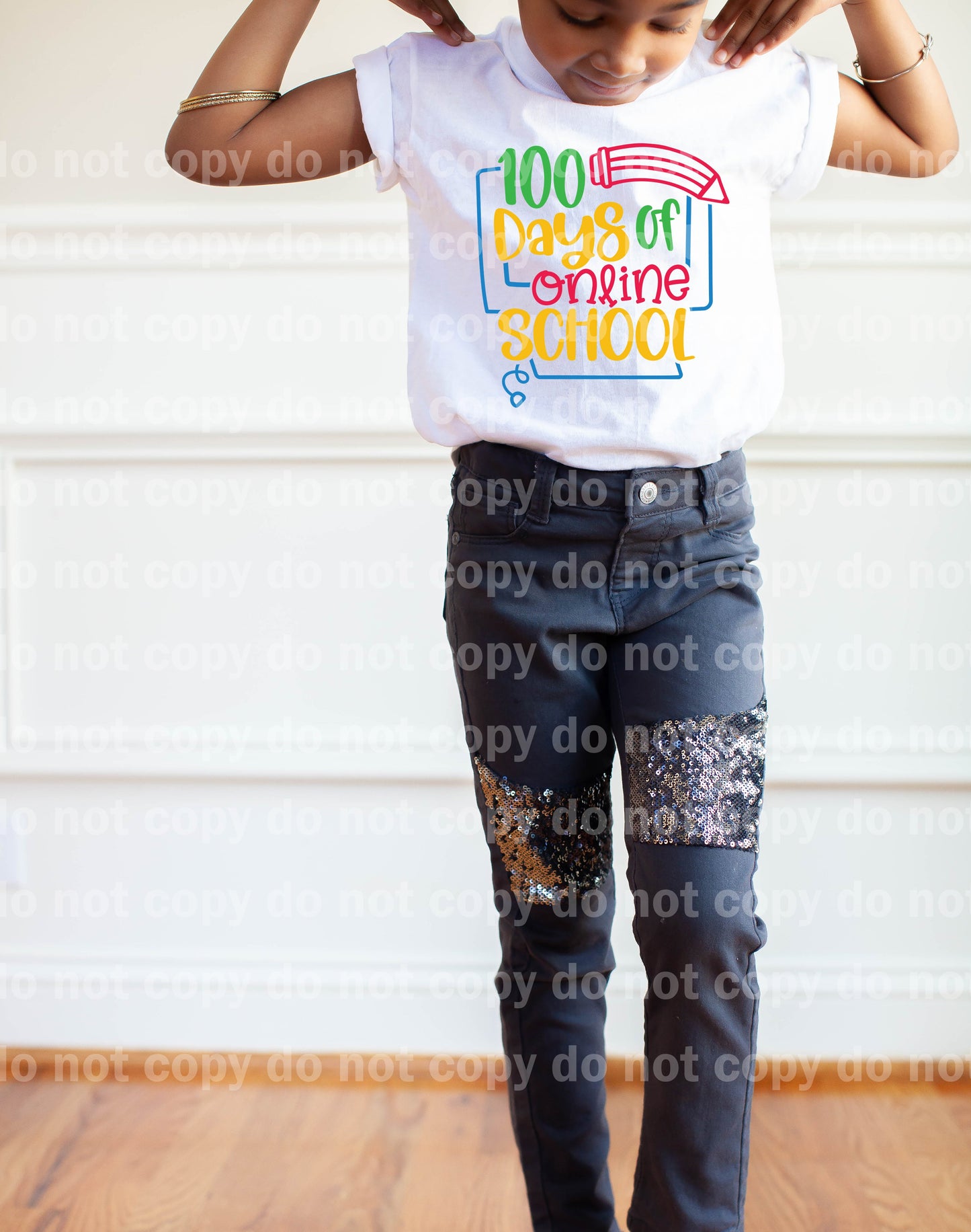 100 Days of Online School Dream Print or Sublimation Print