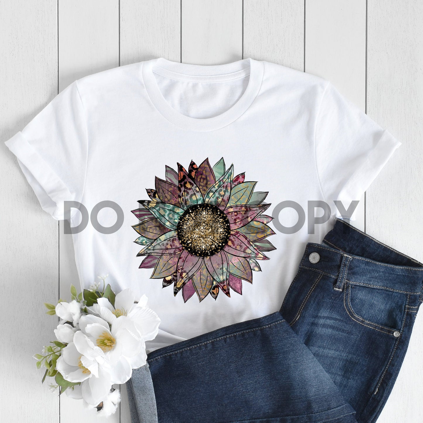 Abstract Sunflower Dream Print or Sublimation Print