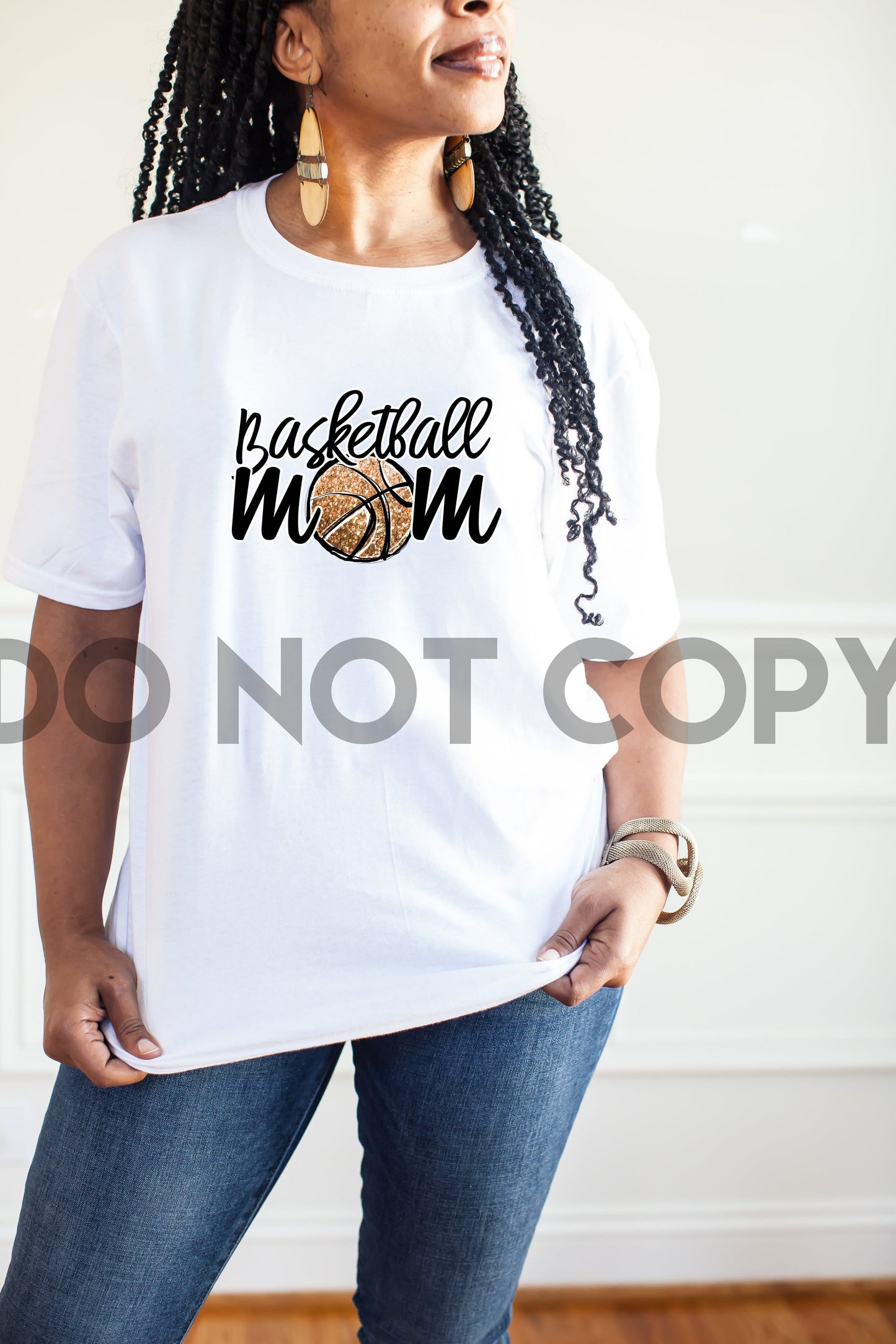 Impresión de sueño de mamá de baloncesto o impresión de sublimación