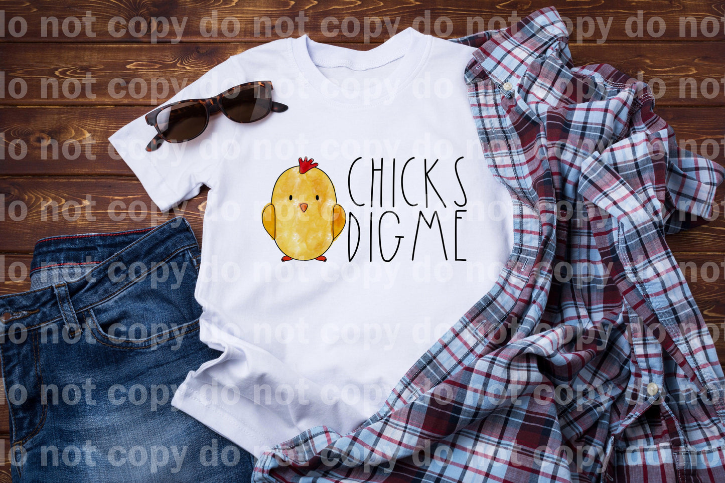 Chicks Dig Me Sublimation print