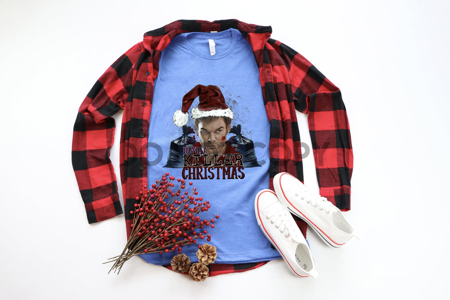 Tener una transferencia de impresión Killer Christmas Dream