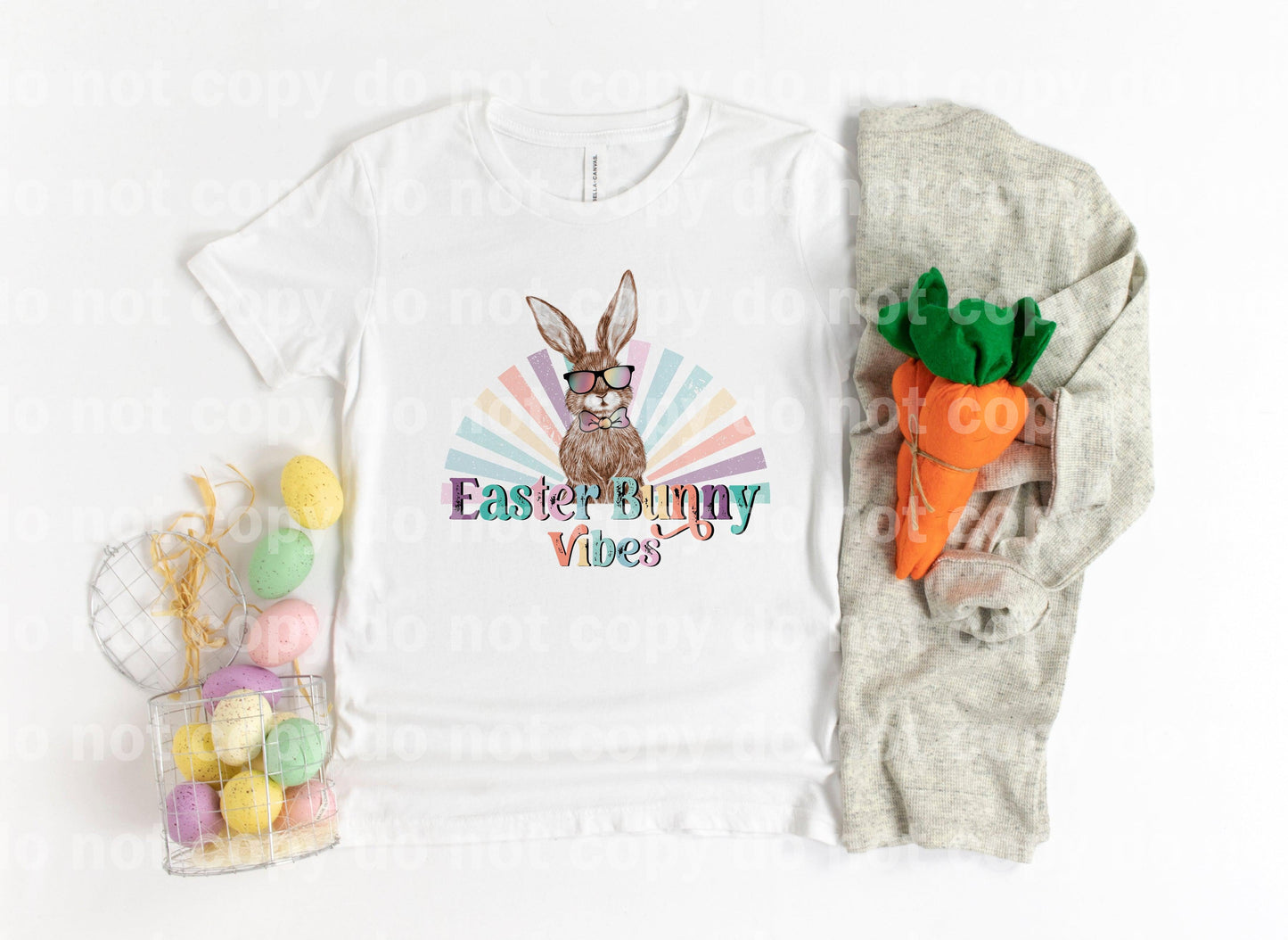 Easter Bunny Vibes Boy Sublimation print