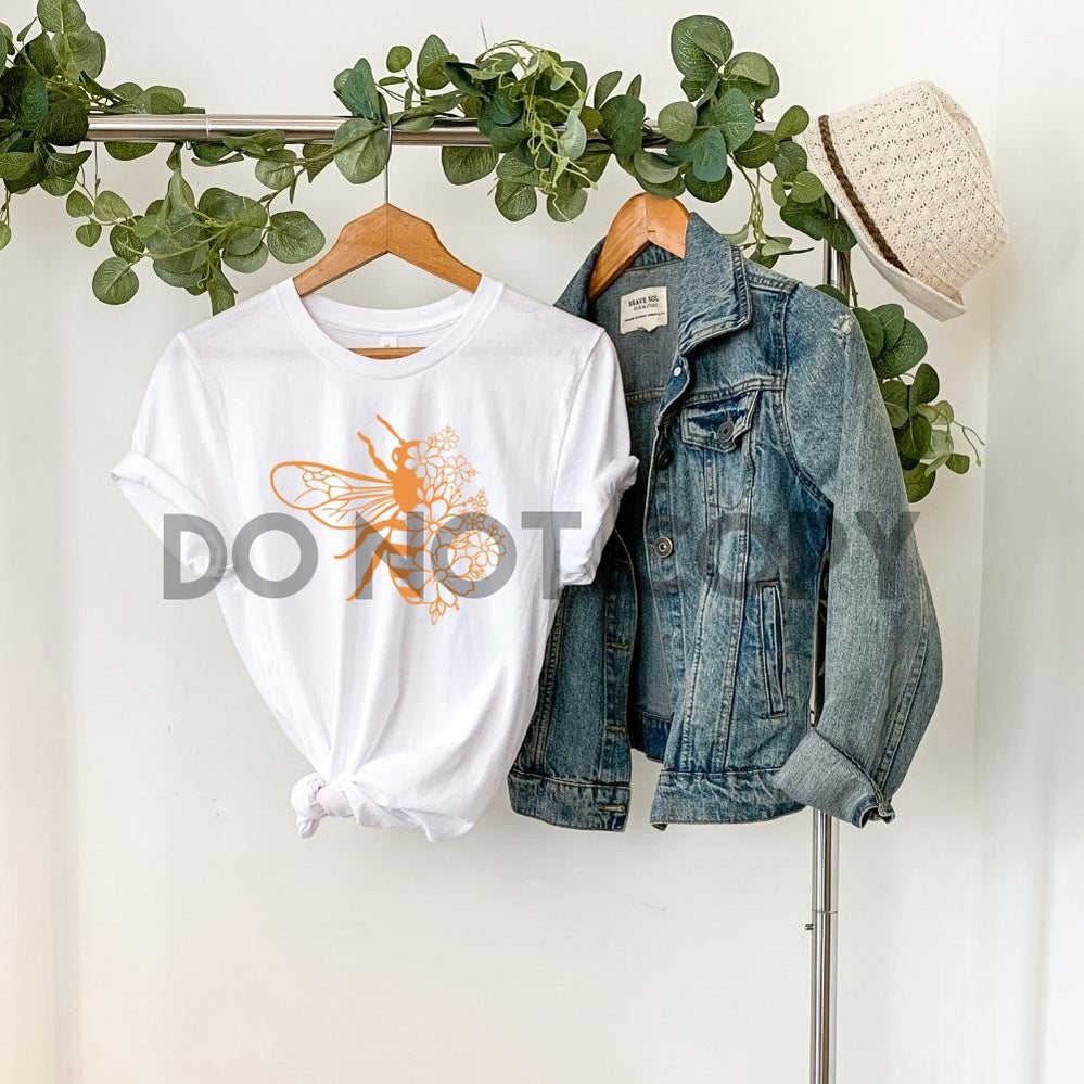 Impresión por sublimación de abeja floral.