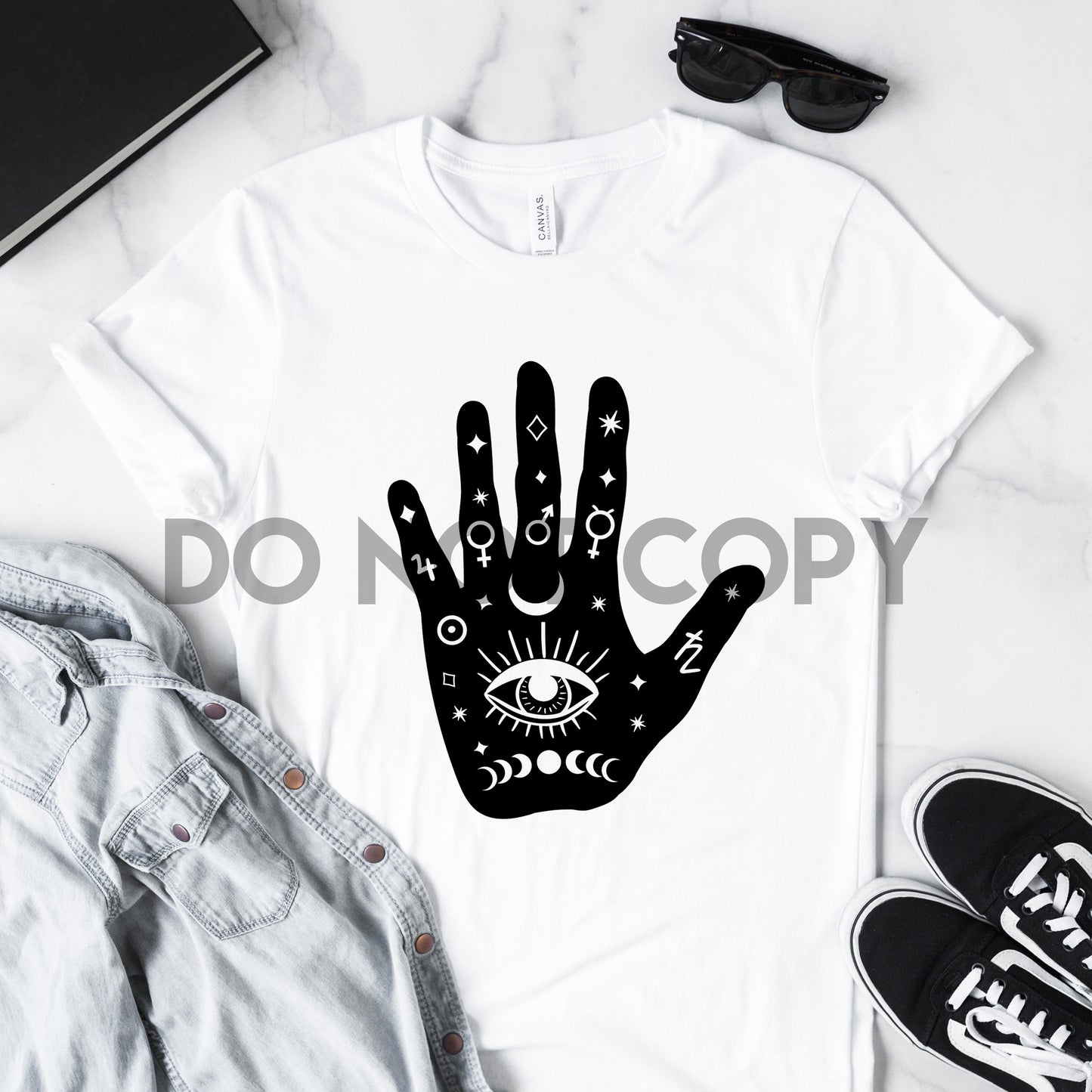 Hand Mystic Sublimation Print