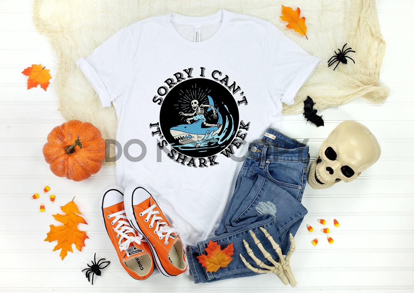 Sorry I can’t it’s Shark Week Sublimation print