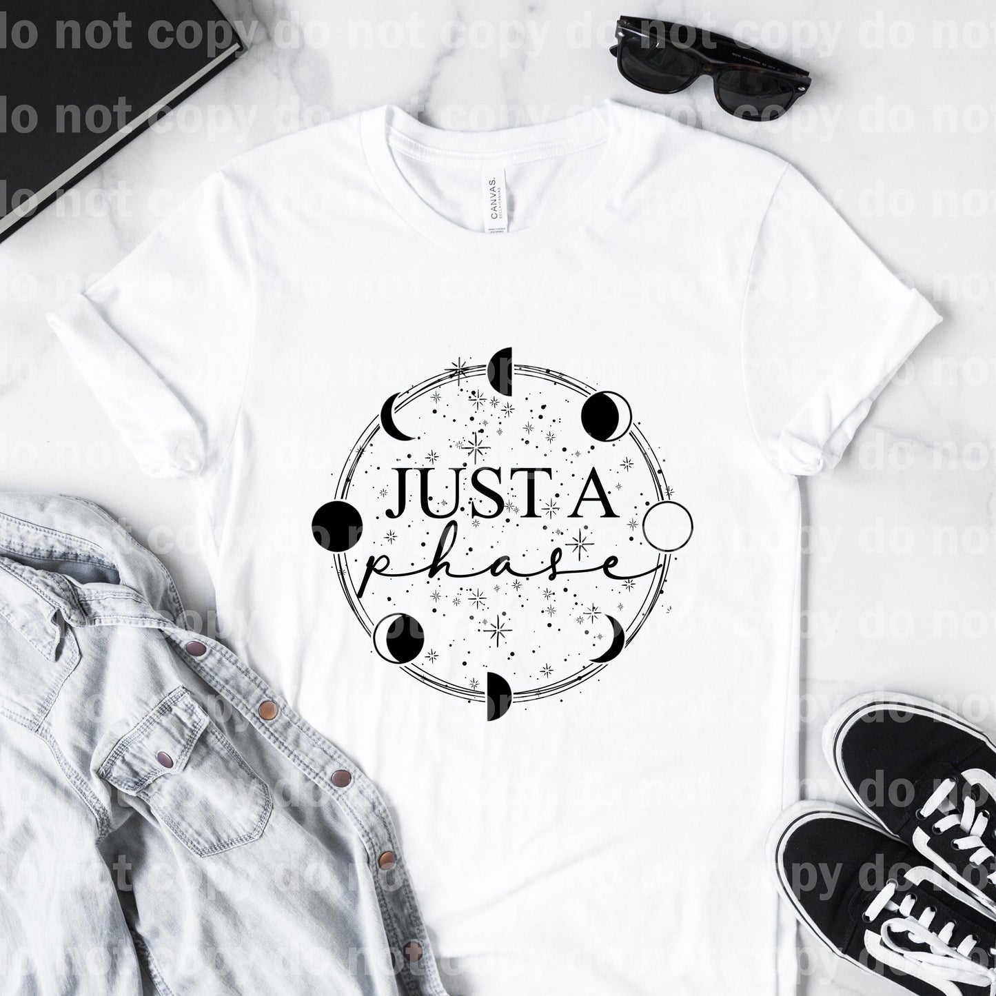 Just a Moon Phase Sublimation print