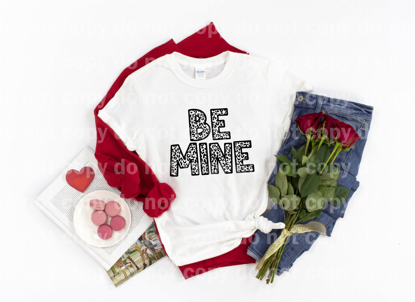 Leopard Be Mine Dream Print or Sublimation Print