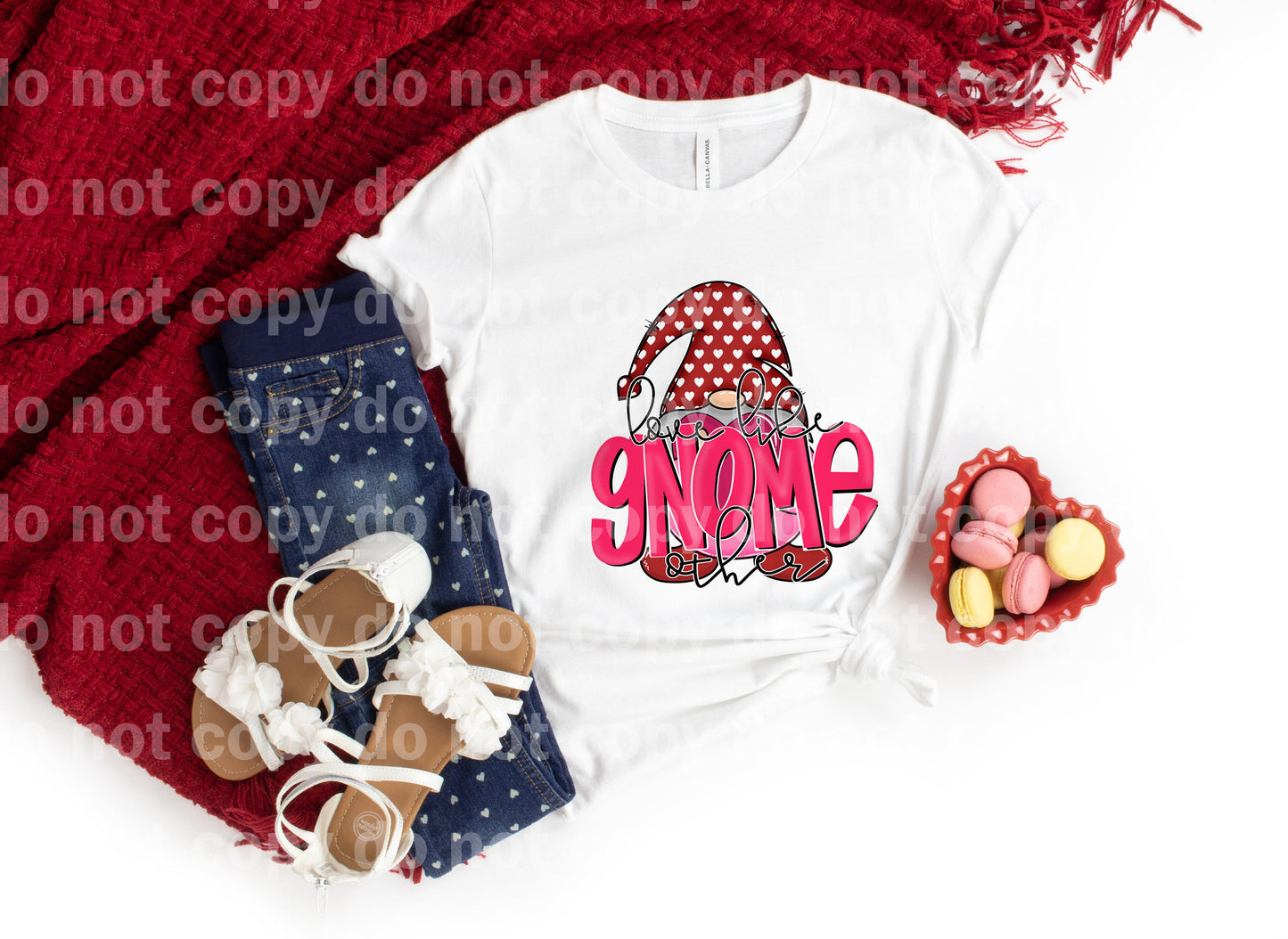 Love like gnome other Sublimation print