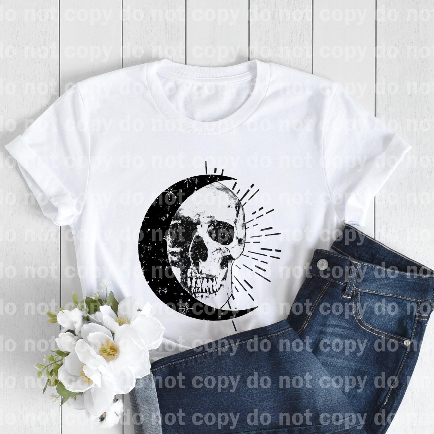 Skellie Moon Sublimation print