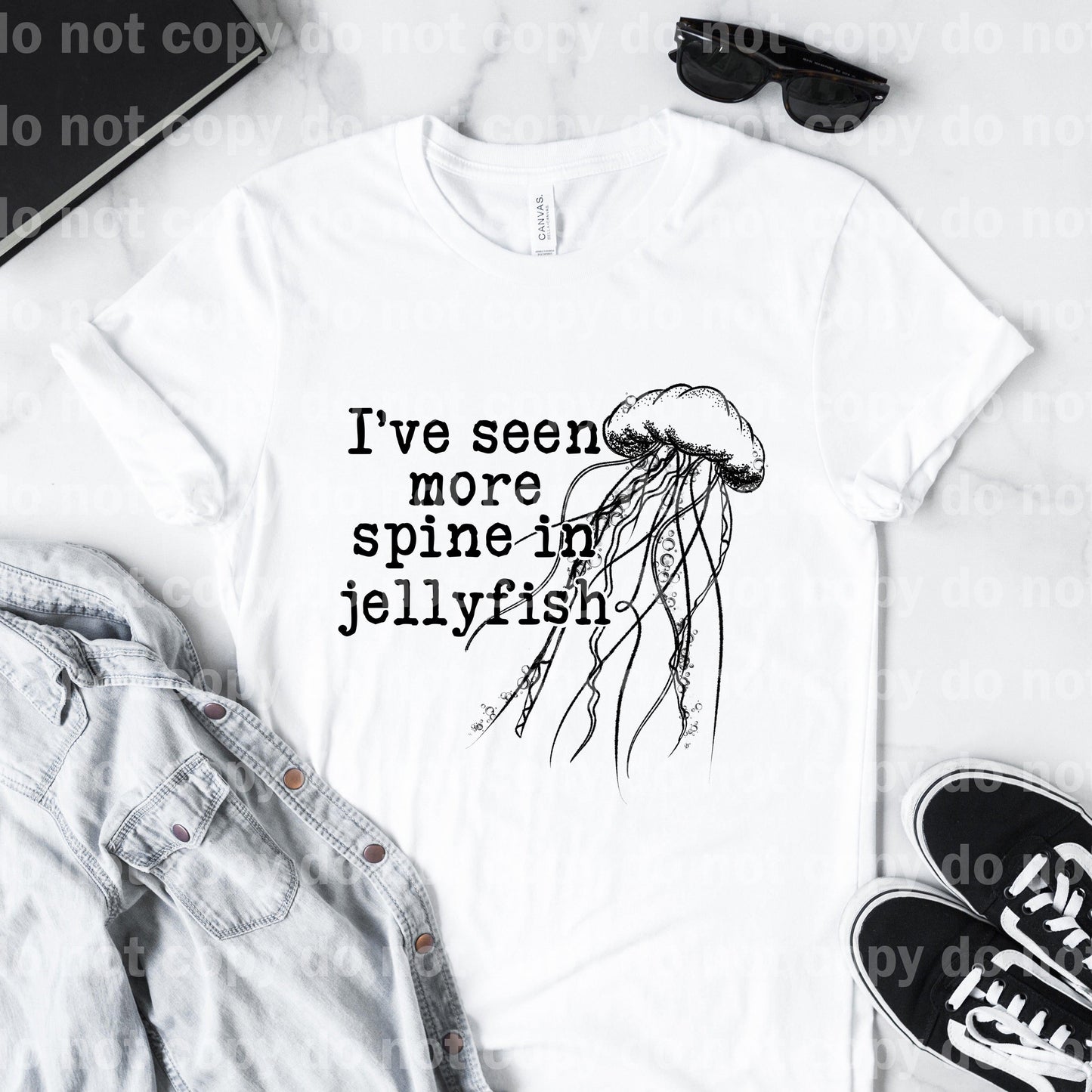 I've seen more spine in Jellyfish Sublimation print