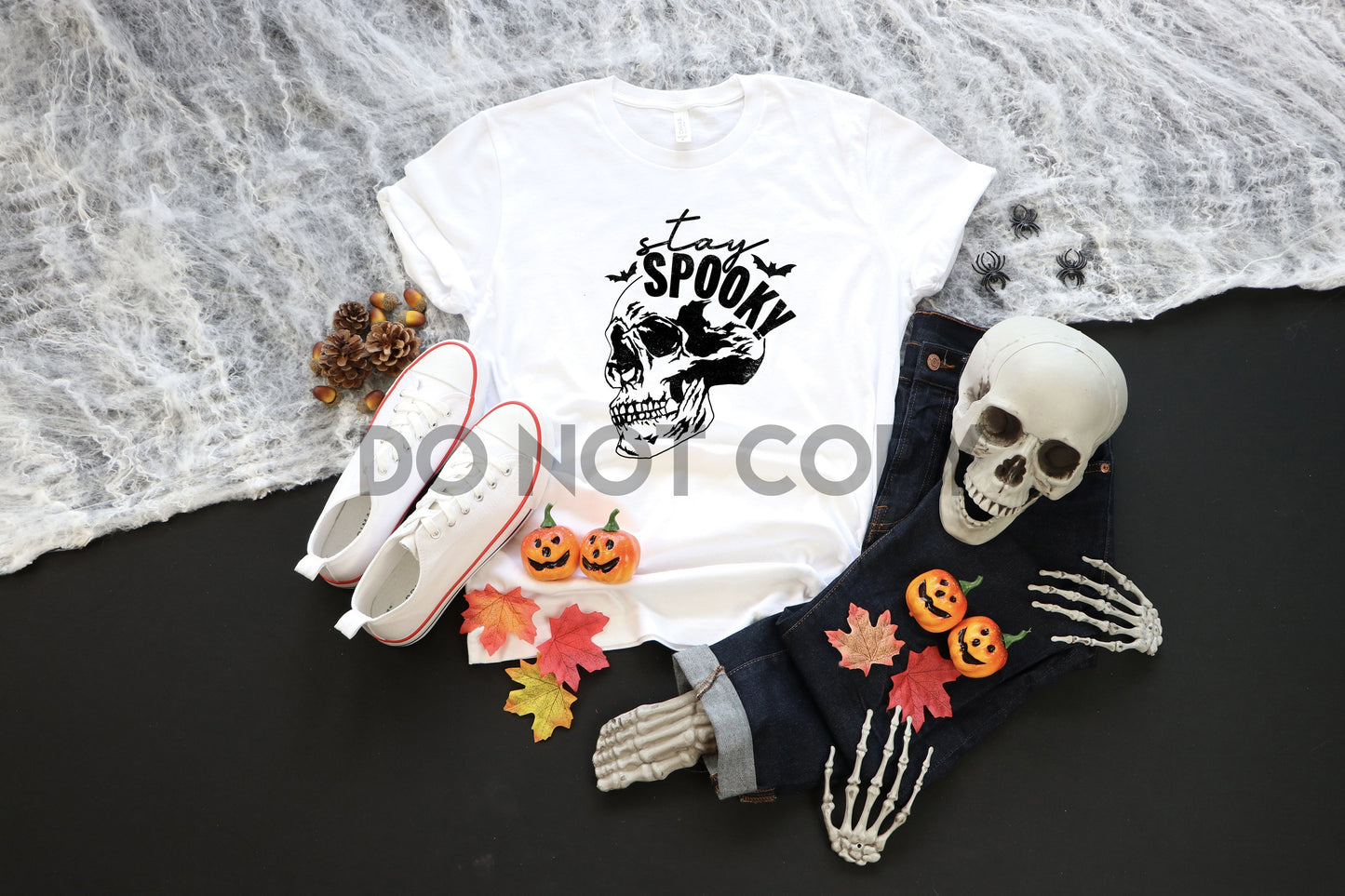 Stay Spooky Skull Sublimation print