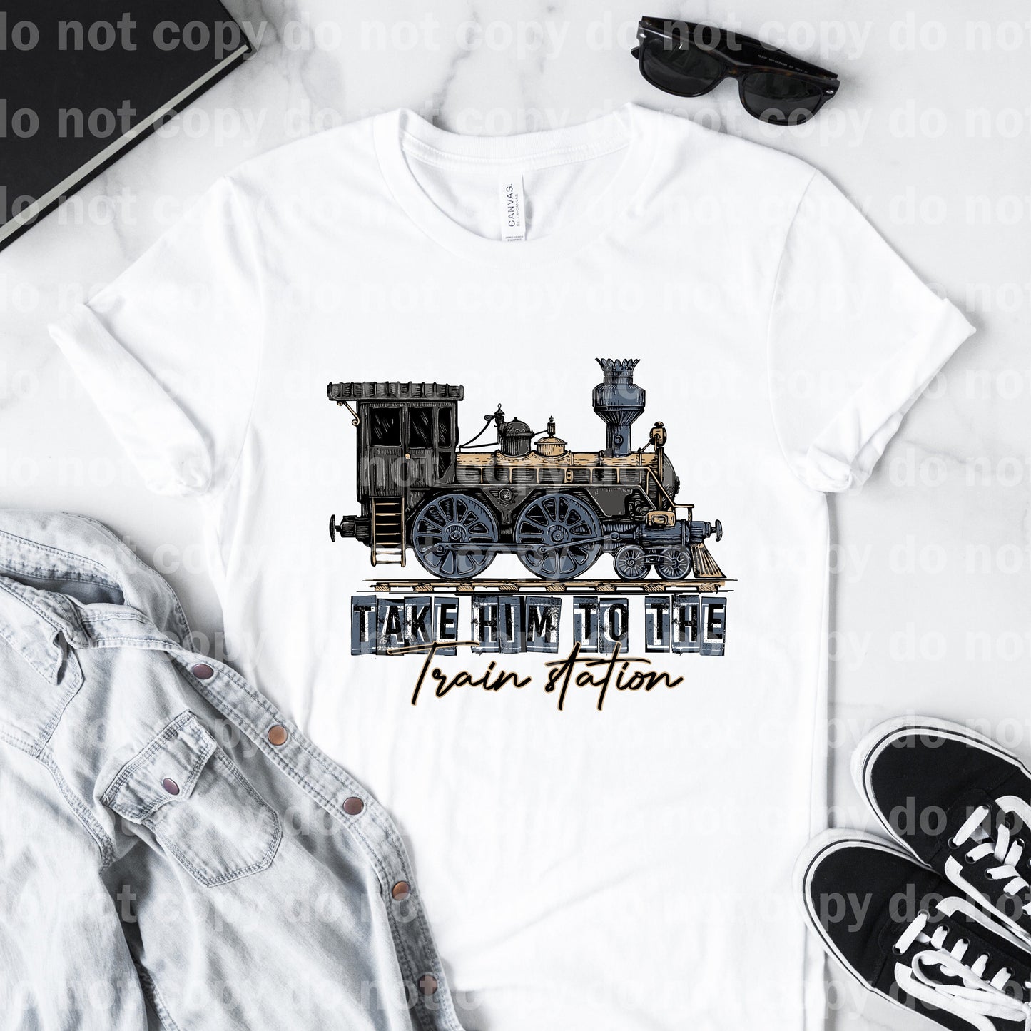 Take Him To The Train Station Dream Print or Sublimation Print