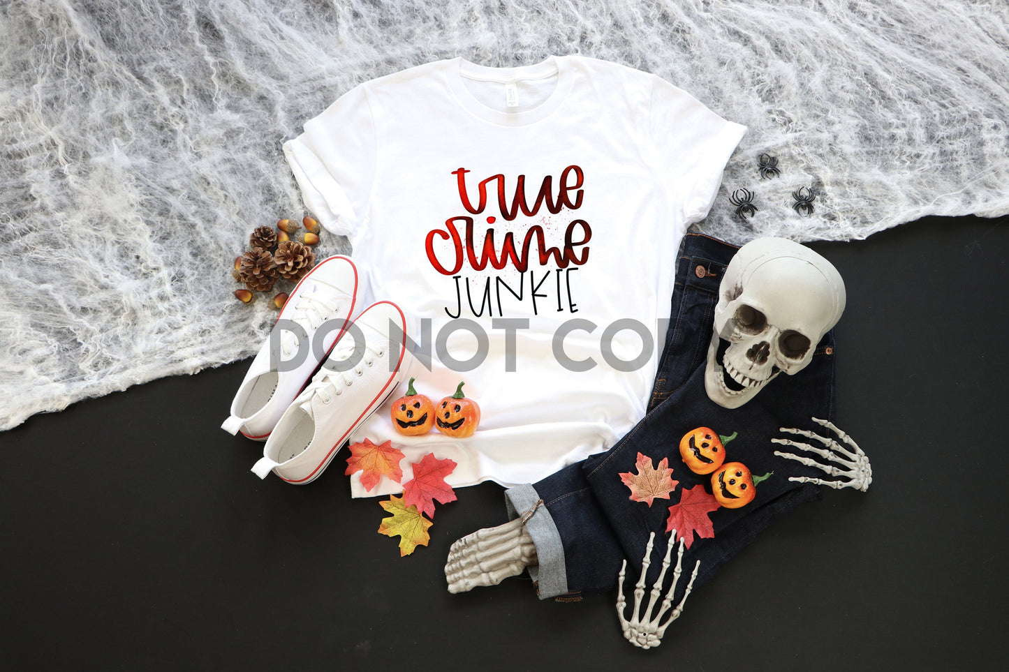 True Crime Junkie Sublimation print