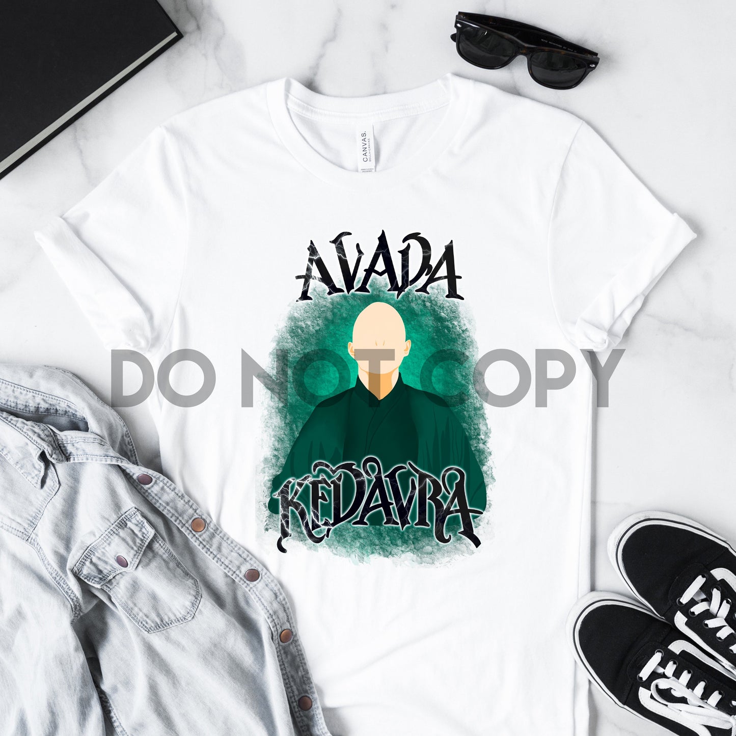 Avada Kedavra Sublimation Print