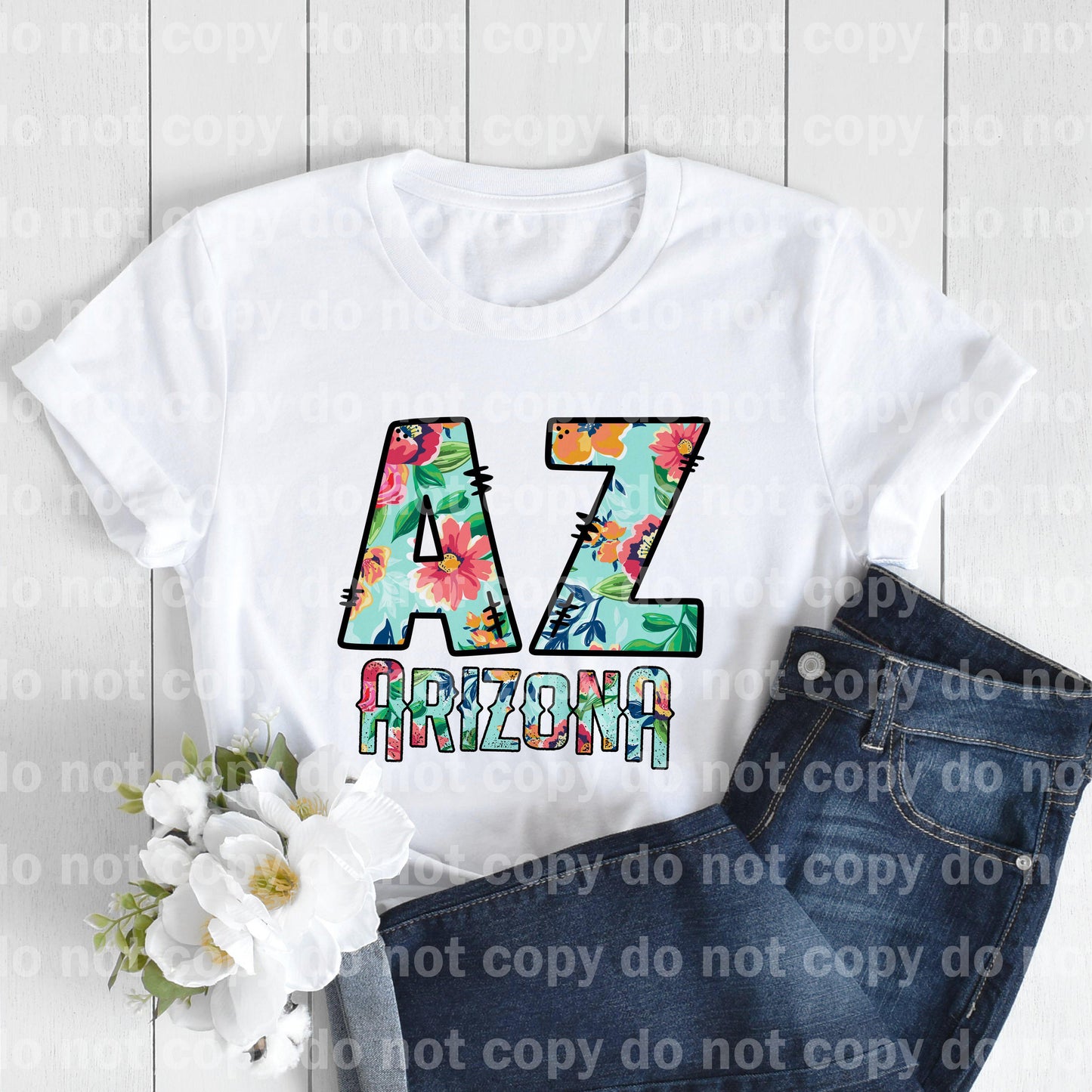 Arizona Floral Sublimation Print
