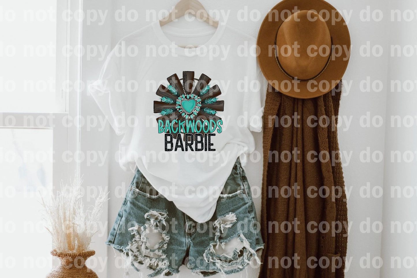Backwoods Barbie Sublimation print