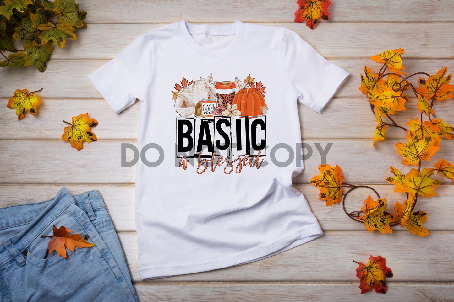 Basic and Blessed Sublimation print