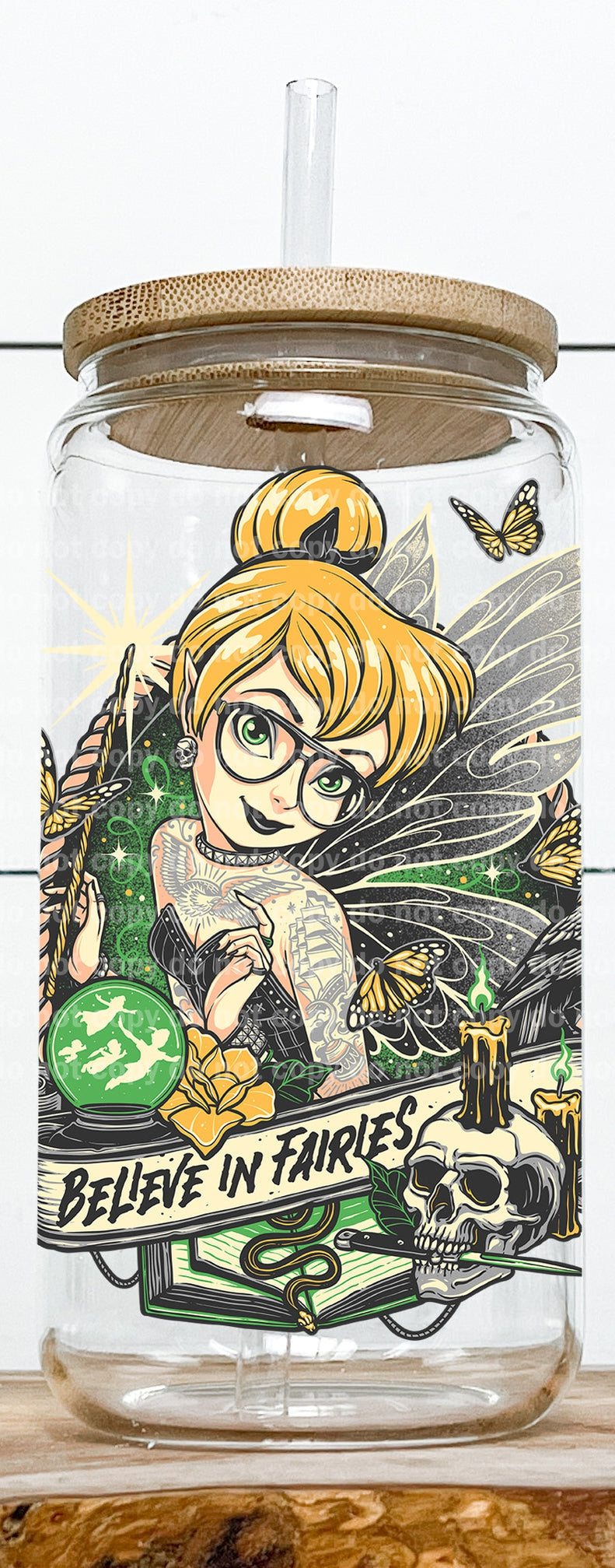 Believe In Fairies Tinker Decal 3 x 4