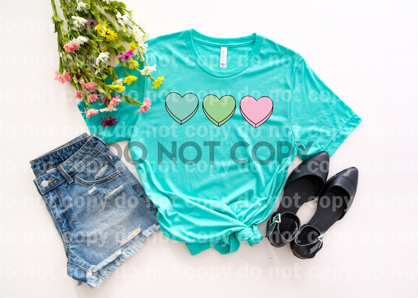 Valentines conversation hearts candy blank Dream Print or Sublimation Print